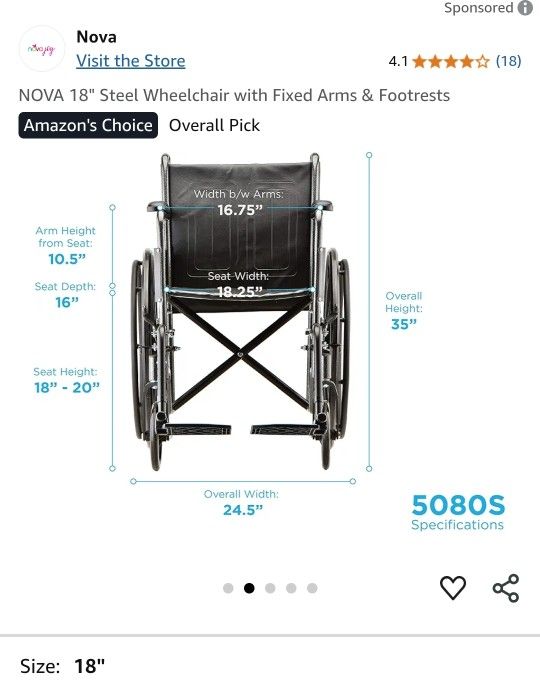 Nova. Wheelchair