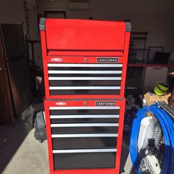 Craftsman 26” Tool Chest & Rolling Tool Cabinet Combo (Red)