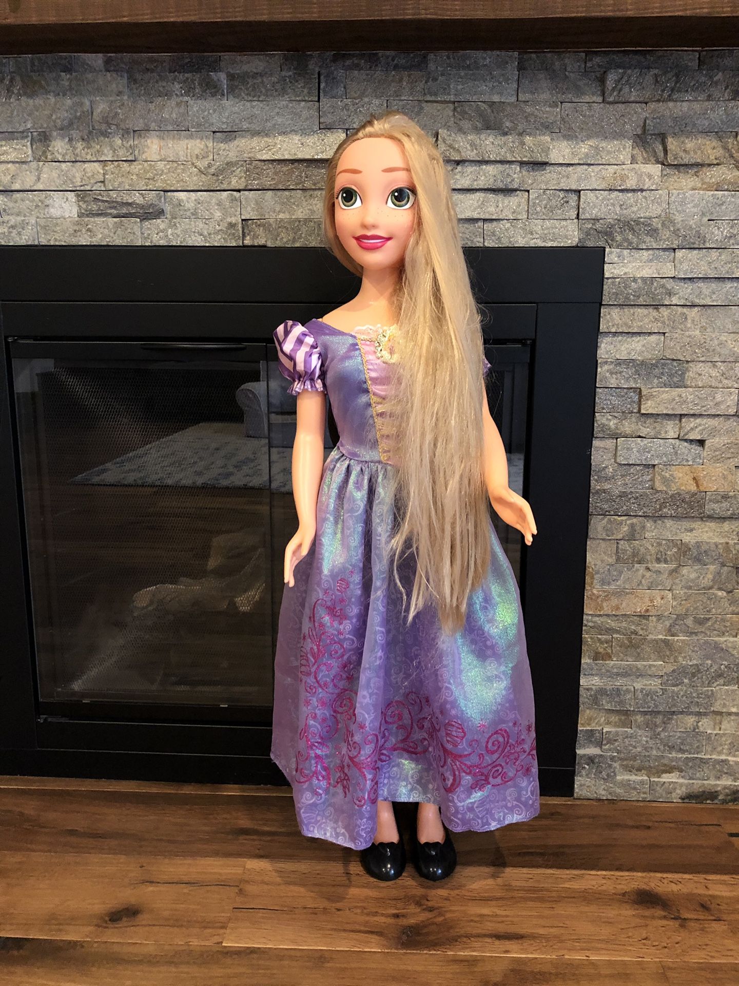 large rapunzel doll