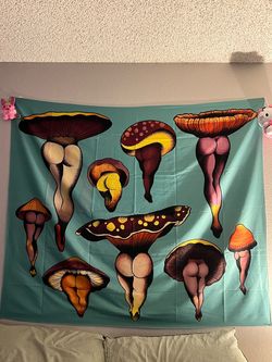 Shroom Booty Tapestry