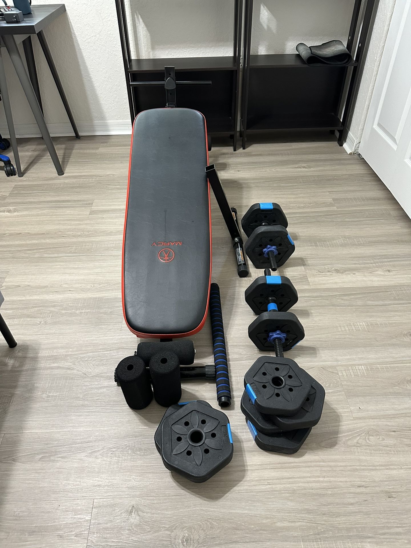 Mercy Utility Slant Board Weight Dumbbells & Plates