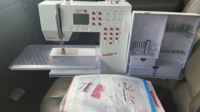Sewing machine bernina activa 230 patchwork edition