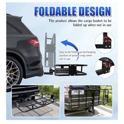 Folding Hitch Cargo Carrier
