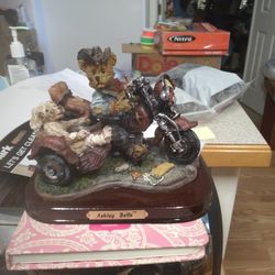 Bear On A Bike