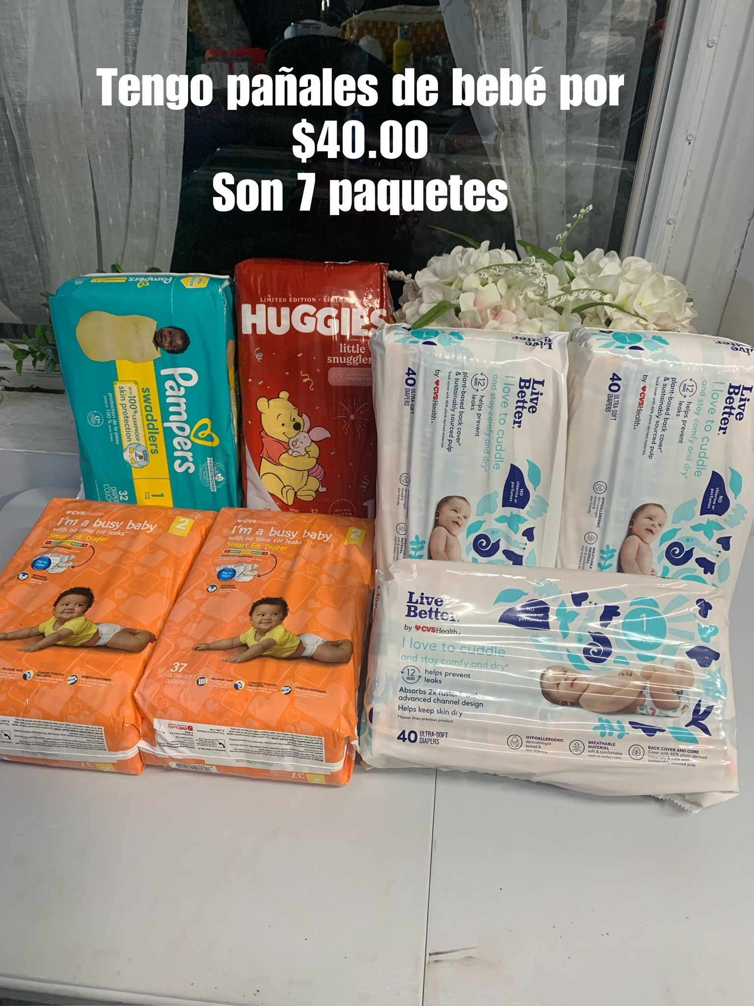 Diapers For Babies Sizes 1 -2 