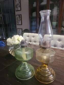 Antique Oil Lamp
