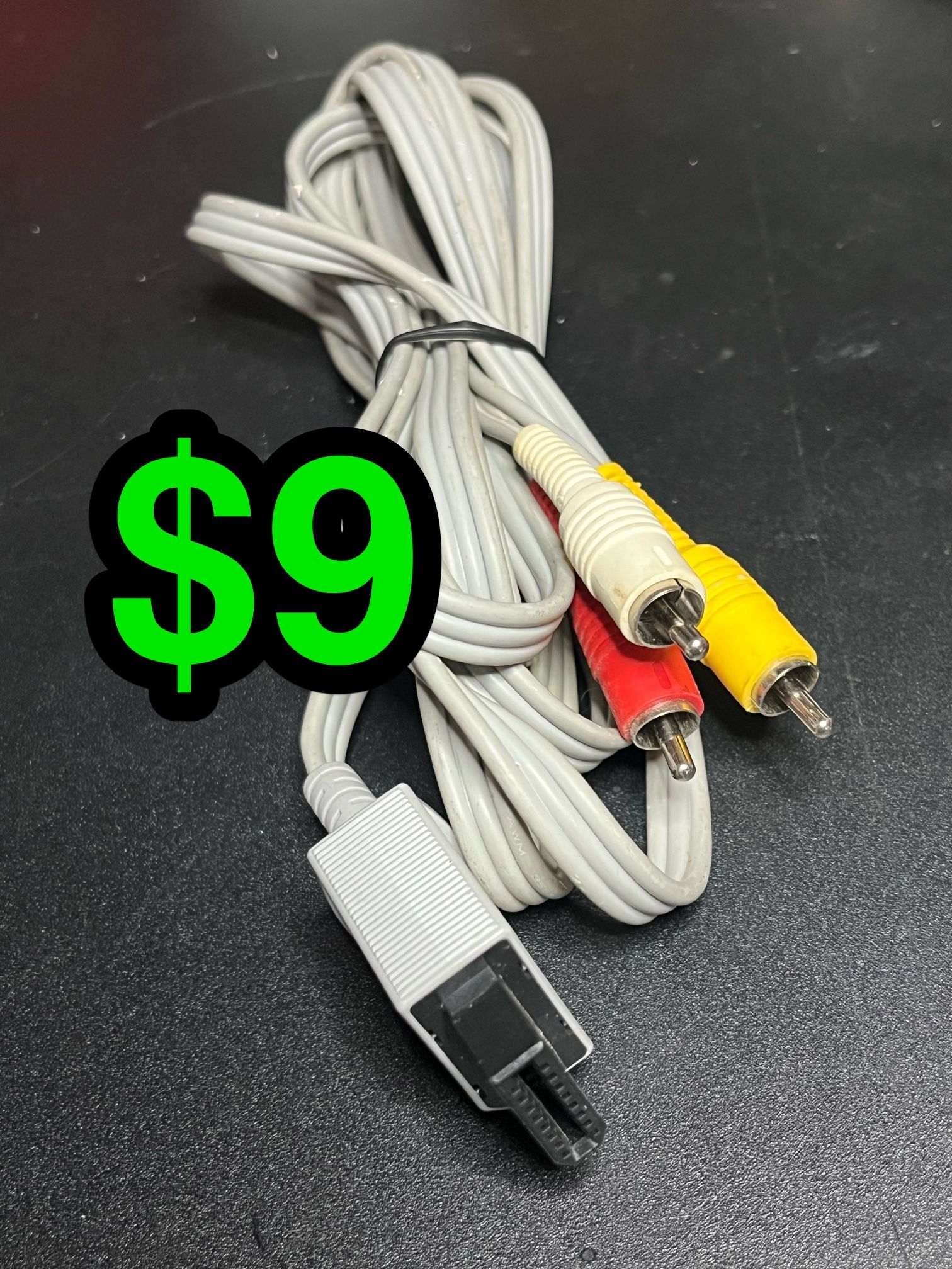🎮 Nintendo Wii AV Cable – Great Condition & Ready to Use 🎮 . . . . . . . . . . . . . . . . . . . . . . . . . . . . . . . . . . . . . . . . . . . . .