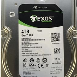 Seagate Exos 7E8 4TB Enterprise HDD – 3.5" SATA