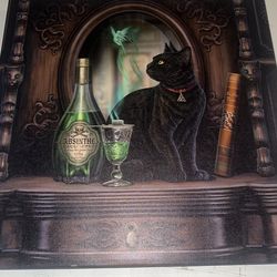 Cat Painting/ Frame