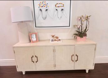 Beautiful Modern Organic Media Cabinet / Buffet