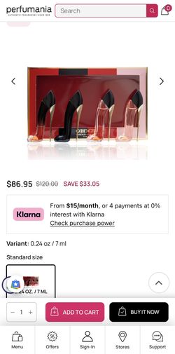 Carolina Herrera Good Girl Mini Perfume Samples 