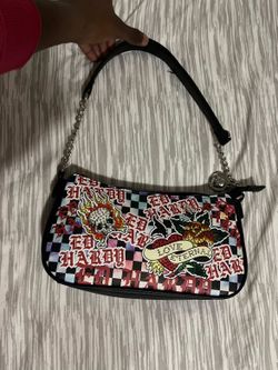 Ed Hardy red purse