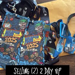 Vans Warped Tour Long Beach VIP