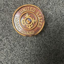 United States Coast Guard Us Cg Real Wood Puzzle Box Jewelry Box