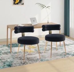 Soft felt velvet chairs