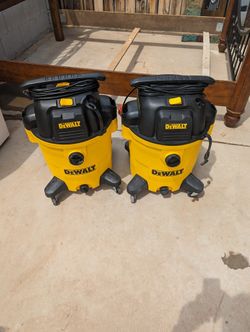 DEWALT 12 GALLON VACUUM  $95 EACH