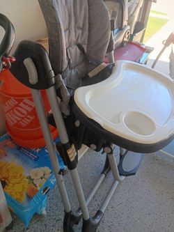 Children high chair n Amusement Car set jumper