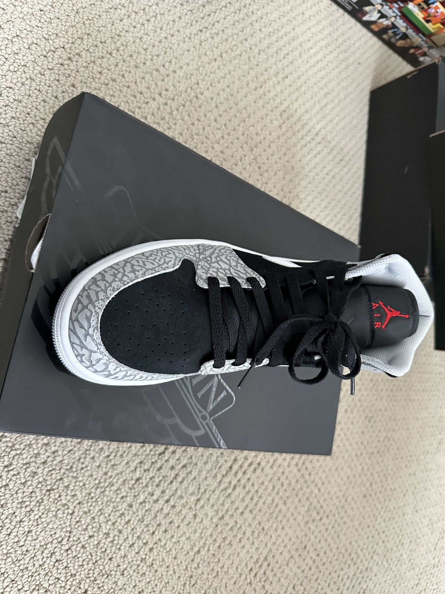 Nike Jordan 1 Mid SE (black/university Red-white)