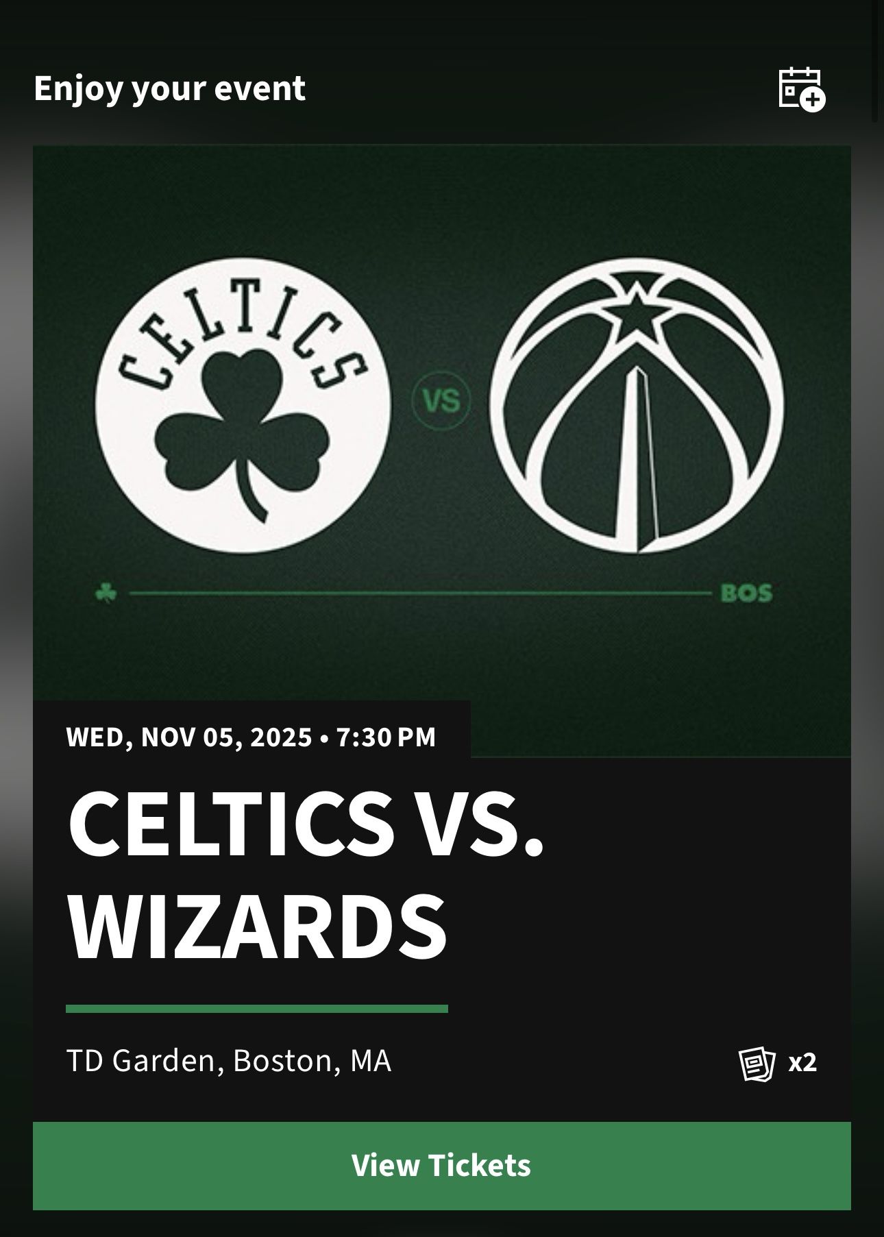 Celtics Tickets 