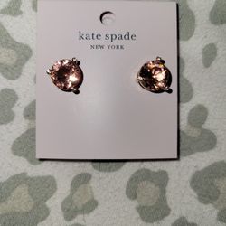 Kate Spade Morganite Earring Studs