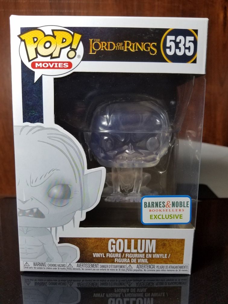 Funko Pop Gollum Barnes and Noble Exclusive