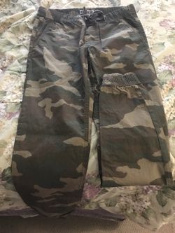 Men's express camouflage joggers