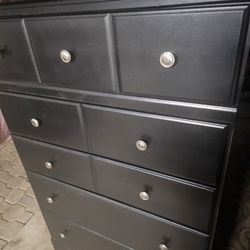 Ashley Furniture Tall Chest of Drawers Black (Model B271-46