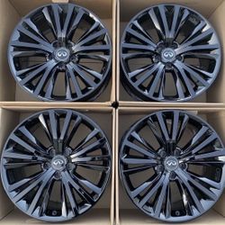 20” Oem Tesla Infiniti Rivian Factory Wheels 19” Black Rims 18” Powder Coat Calipers GMC Mercedes 