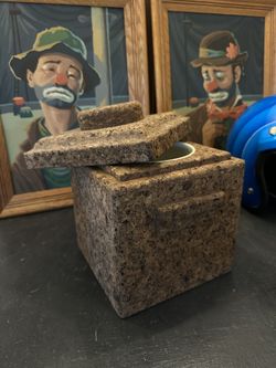 In Great Shape CORK Mid Century Ice Bucket Made In Portugal.