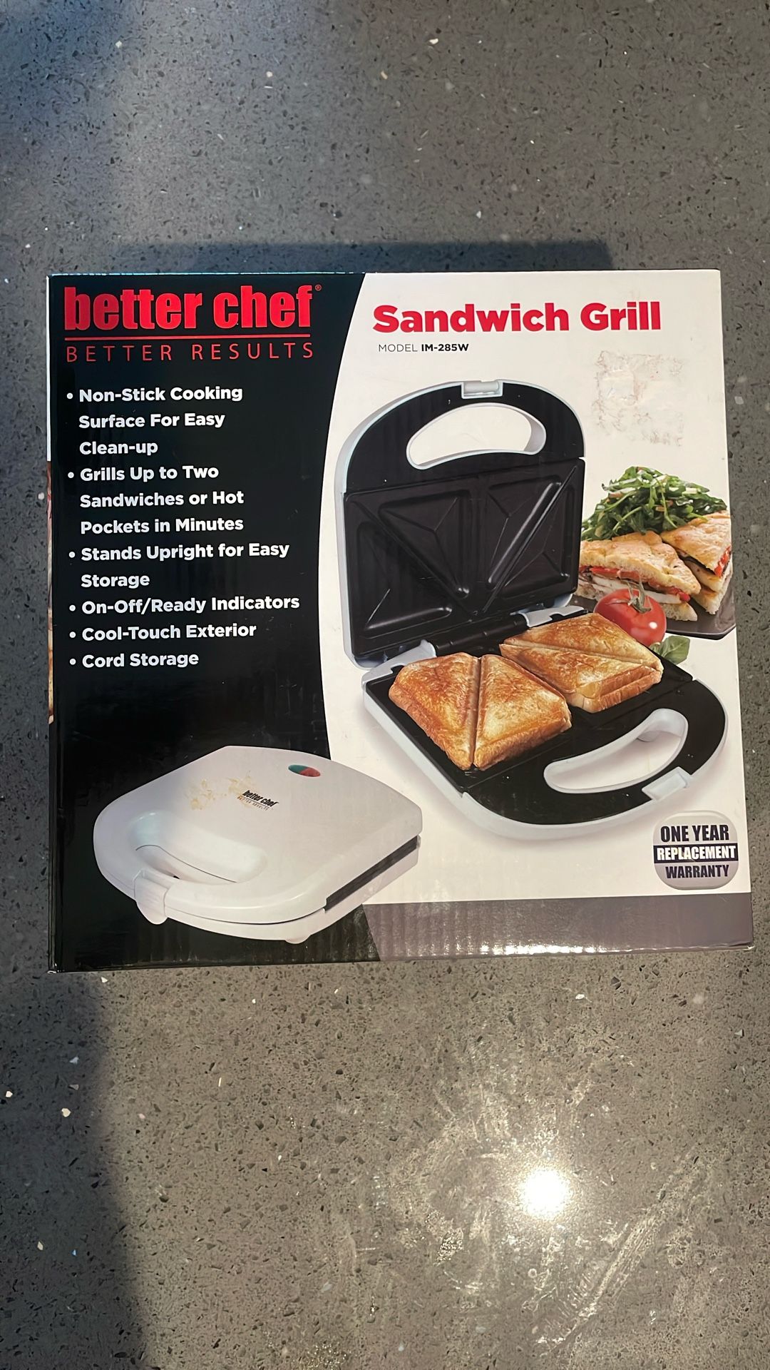 Better Chef Sandwich Grill - Never Used!