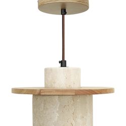 Stone-style pendant ceiling lamp