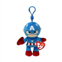 Ty Beanie Baby Captain America clip