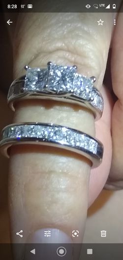 4karat diamond 💎 wedding rings size 7