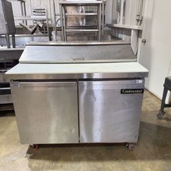 Continental 48” Sandwich Prep Table 