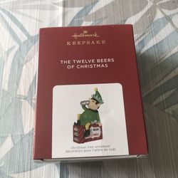 Hallmark 2021 The Twelve Beers Of Christmas Ornament - NEW