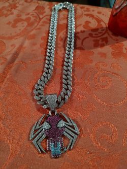 Spider-Man necklace with pendant $20