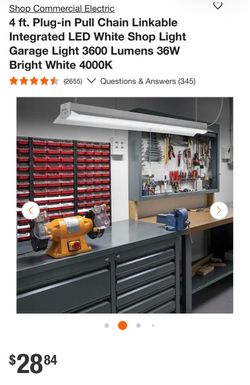 4 ft. LED Shop Light 3600 Lumens 36W
