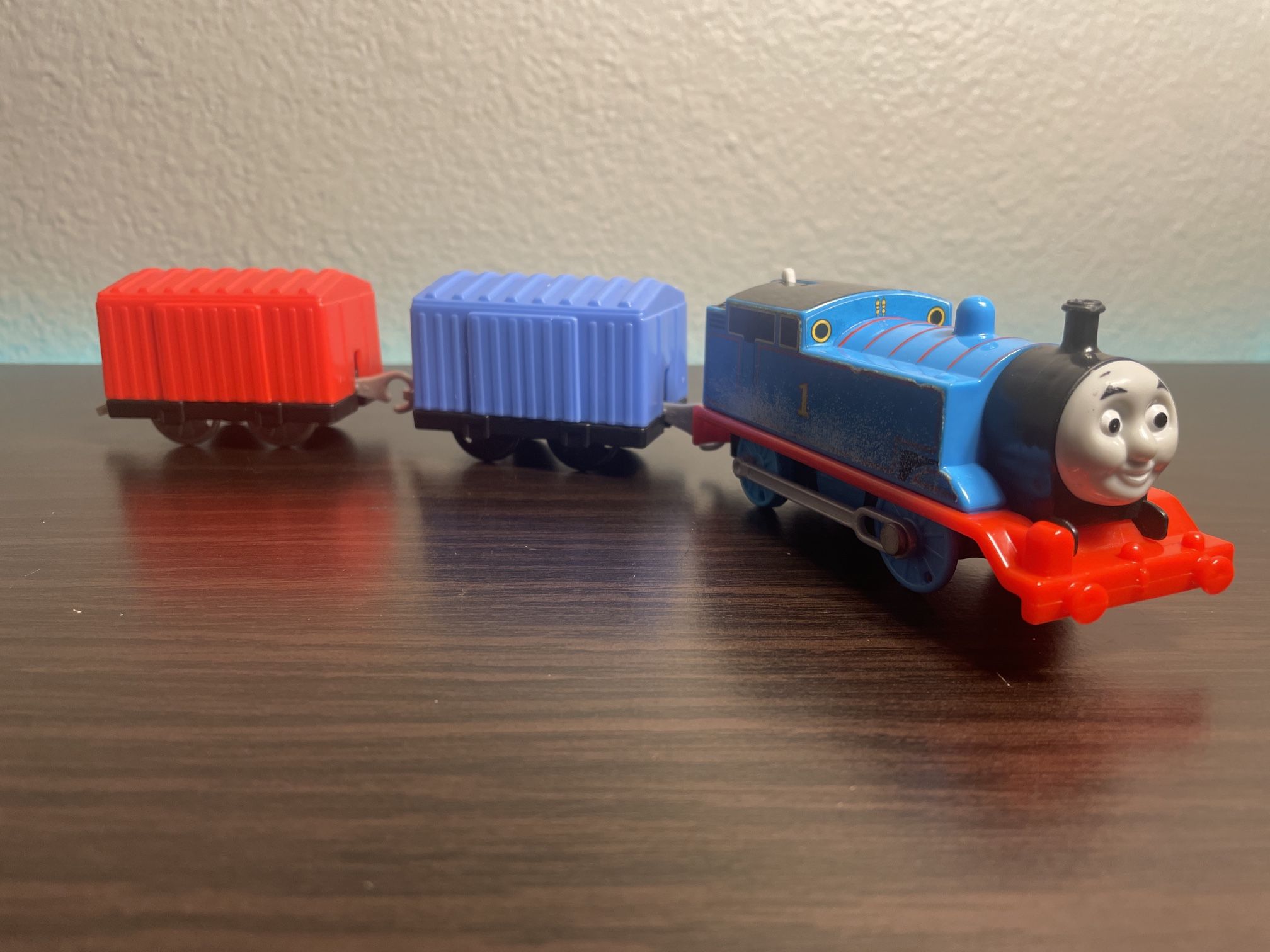THOMAS & FRIENDS TRACKMASTER MOTORIZED TRAIN THOMAS SNOWY SNOW Variation Train