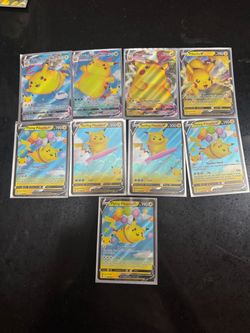 pikachu set you can choose whatever cards you want