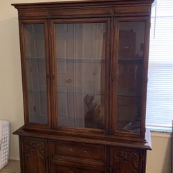 Antique Large China Cabinet