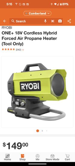 Ryobi Propane Heater