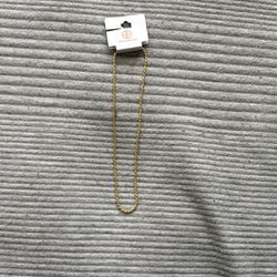 18inch Gold Plated silver Chain