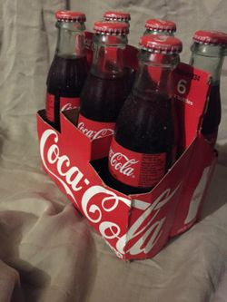 Vintage Coca Cola six pack