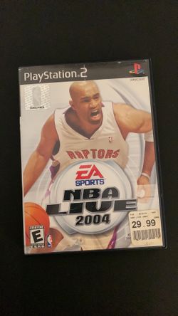 NBA Live 2004 PS2 Game