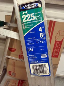 4FT  ALUMINUM STEP LADDER