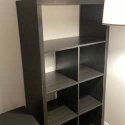Black shelf