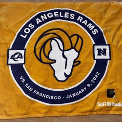 Los Angeles Rams Rally Towel 2022 Vs San Francisco 