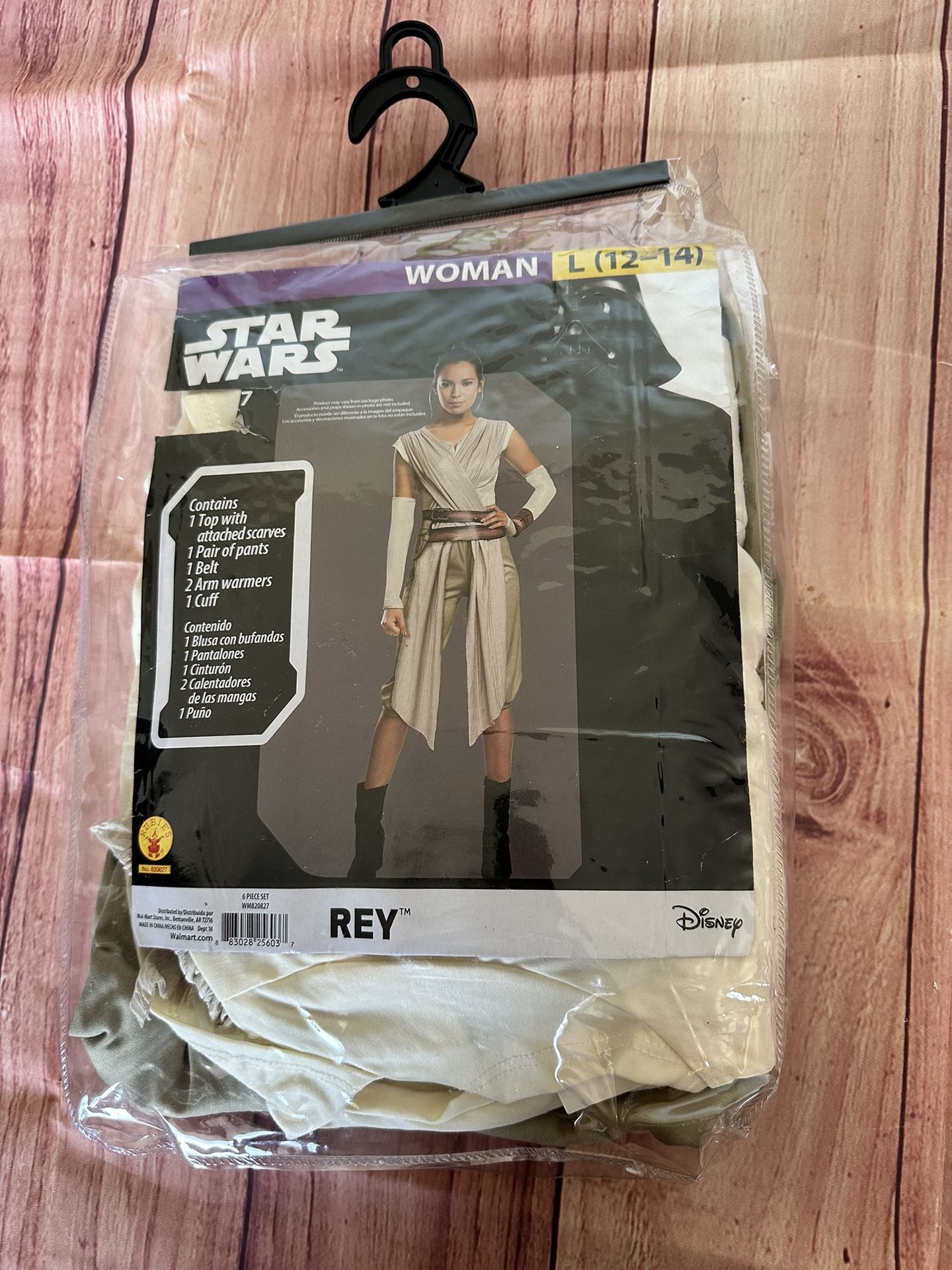 Star Wars Rey Costume Adult Size L 12-14