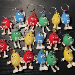 M&M KEYCHAIN PVC Rubber