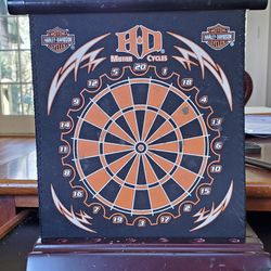 Harley-Davidson Magnetic Table Top Dart Board